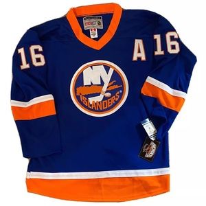 NWT CCM New York Islanders Throwback Jersey, Size 50 Mens Medium Pat Lafontaine